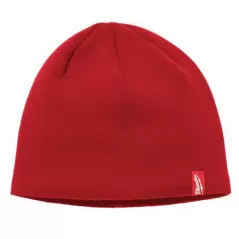 Universal Polyester Black Fleece Lined Beanie | MKE502B
