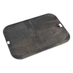14" x 19" Rectangular Black Irrigation Control Valve Pro-Spec Valve Box Cover | NDB313CBLK