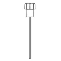 2" For PGV-151 201 Plastic Inline Valves Bleed Screw Assembly | HTP427100