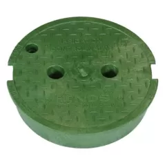 10" Round Green Irrigation Control Valve Pro-Spec Valve Box Cover | NDB211C