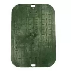 13" x 20" Rectangular Green Irrigation Control Valve Pro-Spec Valve Box Cover | NDB317C