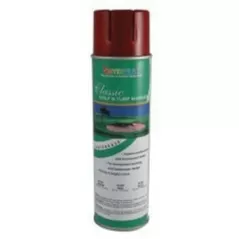 20 oz Aerosol Can Red Golf and Turf Marker Paint | SPYREDGOLF