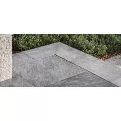 Belgard Stone Finish Quarziti 2.0 Paver, 24" x 24" x 3/4", Square, Mountains | 43750463