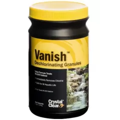 Airmax CrystalClear Vanish Granular Dechlorinator, Clear to White 8oz | CCRCC0138