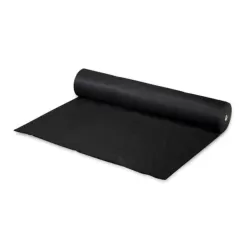 7.5' x 1' Polyethylene Black Non-Woven Geotextile Underlayment | AQS29227