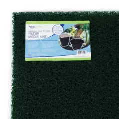24" L x 39" W x 1-1/2" THK Plastic Fiber Green Rigid Medium Density Filter Mat | AQS80004