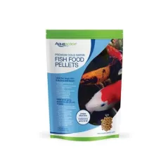 4.4 lb Premium Cold Water Large Fish Food Pellet | AQS98872