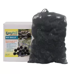 1-1/2" Black Plastic with 12" x 18" Bag For Filters Bio Ball | EPPBB05