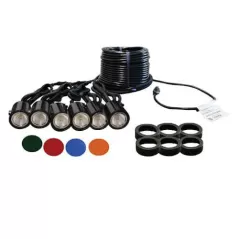 11 W 200' Classic White Composite For 2 to 5 hp Units and Kasco's J and VFX Fountains LED Composite Light Kit | KASLED6C11200