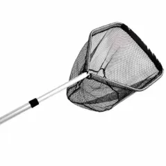 Aluminum Pole/Rubber Hand Grip Pond Fish Net | UAQNET182