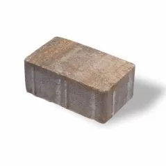 4" x 6-7/8" x 2-3/4" Half Alpine Gray Brussels Premier Paver | UNP0290H00730921