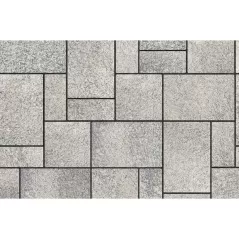 2-3/8" Midnight Sky Laying Pattern 3-Piece Umbriano Random Bundle Paver | UNP2309040870151