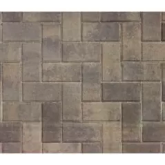 2" x 4" x 8" Natural Interlocking Standard Mission Stone Paver | BAS100023209