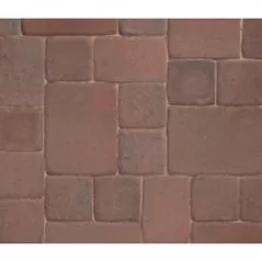 8-1/4" x 5-1/2" x 2-3/8" Positano Interlocking San Francisco Cobblestone Stone Paver | BAS100031280