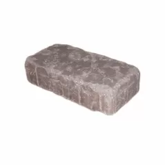 5" x 5" Small Square Sterling Gray Strassen Bavaria Stone Paver | BOR4BQ05