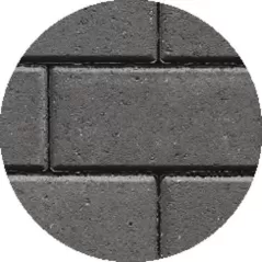 Techo-Bloc Victorien Paver 60mm, 4-1/4" x 8-1/2", Onyx Black | 000060