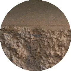 12-1/2" Chocolate Brown 3-Piece Double Sided Architectural Wall Cap |  000900