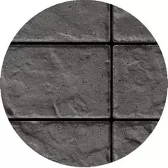 Techo-Bloc Blu 60mm Slate Paver, 6" x 13", Chocolate Brown | 005649