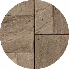 Techo-Bloc Eva Paver, Champlain Grey, 3-Piece | 007835