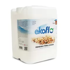 5 Gallon Bottle Off-White/Yellow Permeable Pebble Binder | TCHEF5