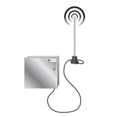 Small Blue Stainless Steel 1 Ethernet Port Communication Termination Module | TECCTMWS3