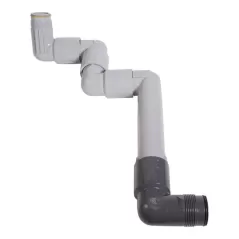 1-1/2" x 1-1/4" Reducing Acme x Acme 1-1/2" x 12" Light Gray Swing Joint | RBGSJ12125R3ST