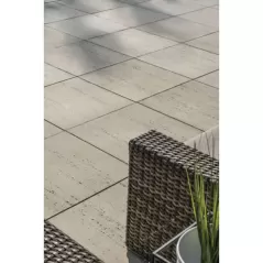 Techo-Bloc Travertina Raw Patio Slab, Ivory | 003134