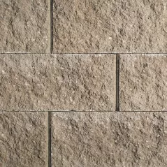 8" x 17.5" x 12" Sandstone Diamond Pro PS Legacy Wall | BEL16055029