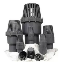 1-1/2" Threaded PVC 150 psi Spring Loaded Foot Valve | MUNFV150T