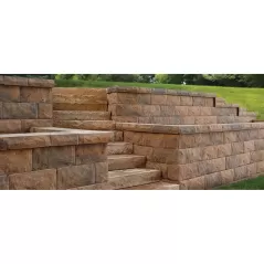 Belgard Anchor Diamond Pro PS Wall, 8" x 18" x 12", Gray | 16050240