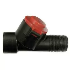 3/8" BSP Threaded Red Polyethylene 21 psi Constant Flow Valve | CHP68501