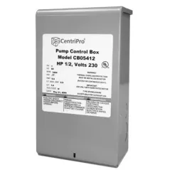 1/2 hp 115 V Quick Disconnect For M05411 4" CentriPro Motor Control Box | GLDCB05411