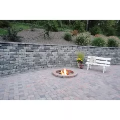 Pavestone Retaining Wall, 6" 3 Pc Harington | 87601
