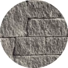 6" Champlain Gray Mini-Creta Double Sided Wall | TBI000252