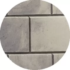 Techo-Bloc Corner, 8" x 18" x 9" Corner Shell Gray G-Force | 003444