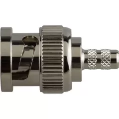500 V Straight For RG58/U RG58A/U RG141 and Ultralink Cable BNC Connector | TECRFB11062