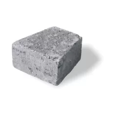 4" x 9" x 8" Coffee Creek Small Tapered Brussels Dimensional Stone Wall Block | UNP1599WT0126621