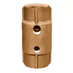 1" FNPT Lead-Free Silicon Bronze Cast 400 psi Double Tapped Stemmed Check Valve | SIM542SB