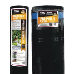 12' x 250' Polypropylene Blue Pro Plus V Premium Series 4.75 oz Woven Landscape Fabric | SRWFPPV12250