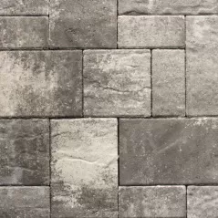 Belgard Catalina Paver, 2-3/8", 3-Piece, Titanium | 10209008