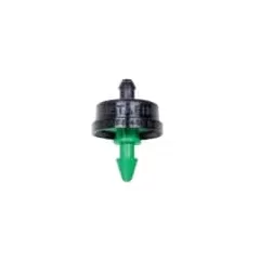 0.16" to 0.17" Inlet Barb 2 gph Green BD Series Non-Pressure Compensating Point Source Drip Emitter | NETBD20