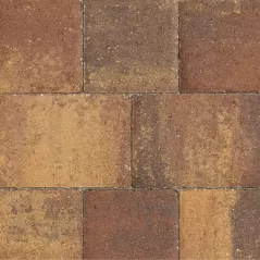 Belgard Natural Appian Paver, 1-3/16", 2-Piece, Harvest Blend