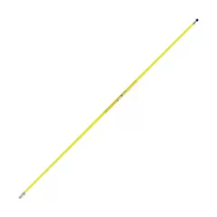 7' x 3/4" Brass Yellow Tournament Smart Stick Pole | BAYSS300TY7B
