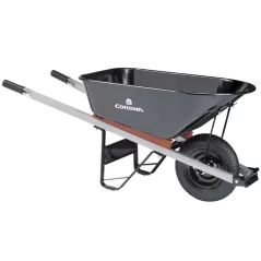 6 Cu-Ft Steel 4-Ply Heavy-Duty Wheelbarrow |  WB 2606K