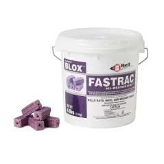 4 Ounce Pail Purple Rodent Box | FASTRAC4