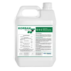 2.5 gal Liquid Dark Opaque High Carbon Humic Acid Solution 12-0-2