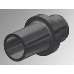 Black HDPE Adapter 8 in. Push Joint x Butt Fusion SDR-9 x SDR-11 Transition | 65317508