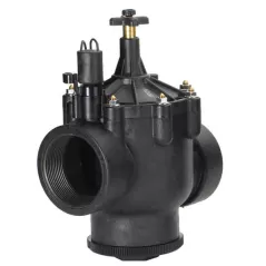 3" FNPT Glass Reinforced Nylon 10 - 100 psi 102 Series Electric Globe/Angle Valve | IRR102P3