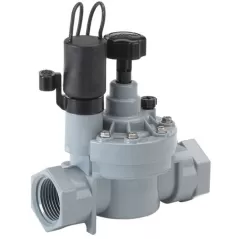 1" FNPT PVC 10 - 150 psi 2500 Series Straight Electric Globe Valve | IRR2500T