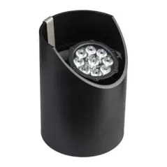 90 W Integrated LED Textured Black Aluminum In-Ground Landscape Light | KIC15729BKT